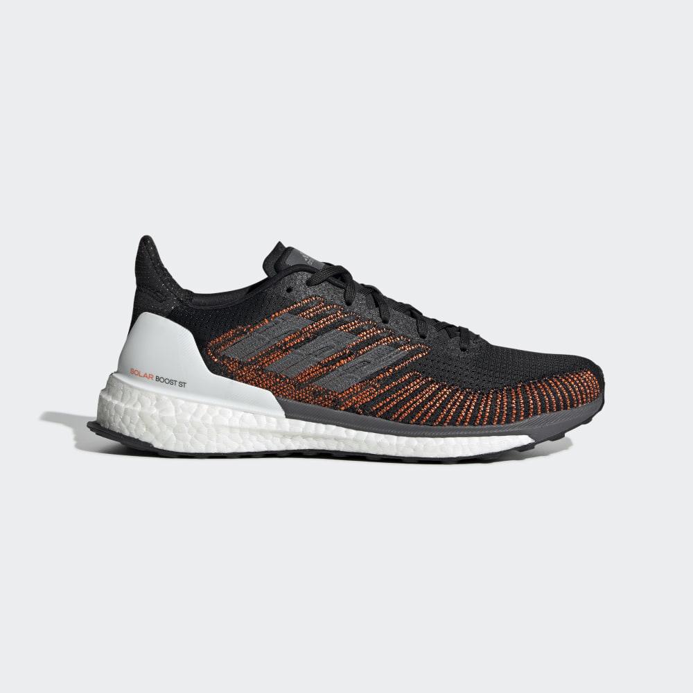 Adidas Solarboost ST 19 Férfi Futócipő Fekete/Szürke/Narancssárga Akció 532761-OXF